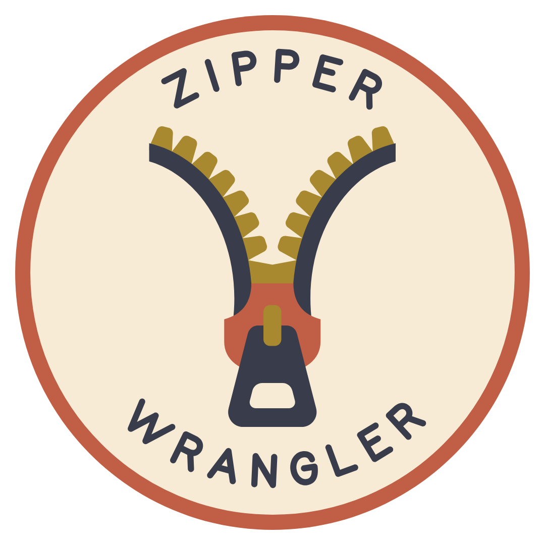 Zipper Wrangler Badge