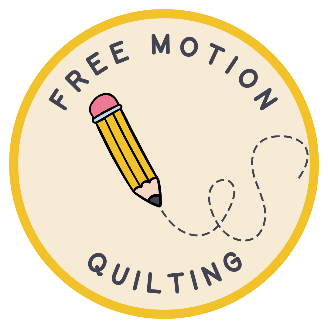 Free Motion Quilting Badge
