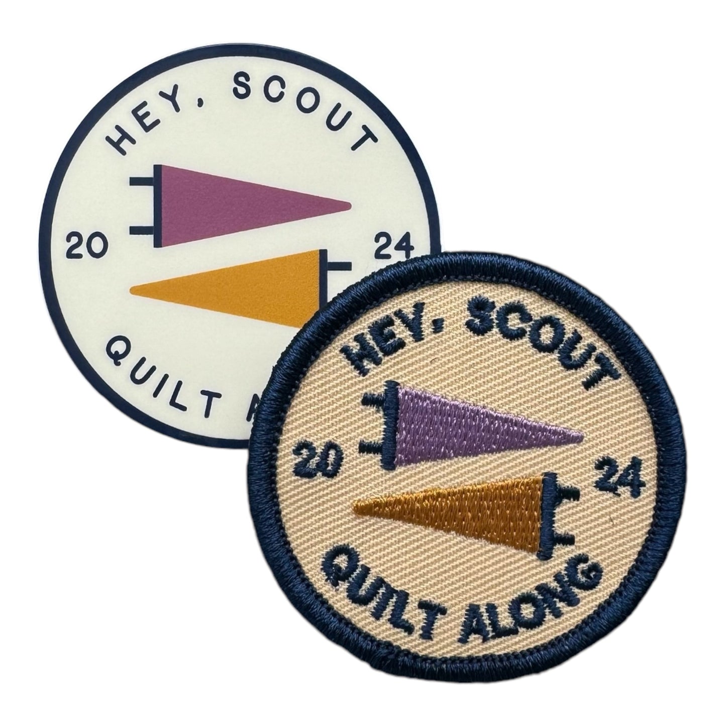 Hey, Scout Quilt Along 2024 Badge