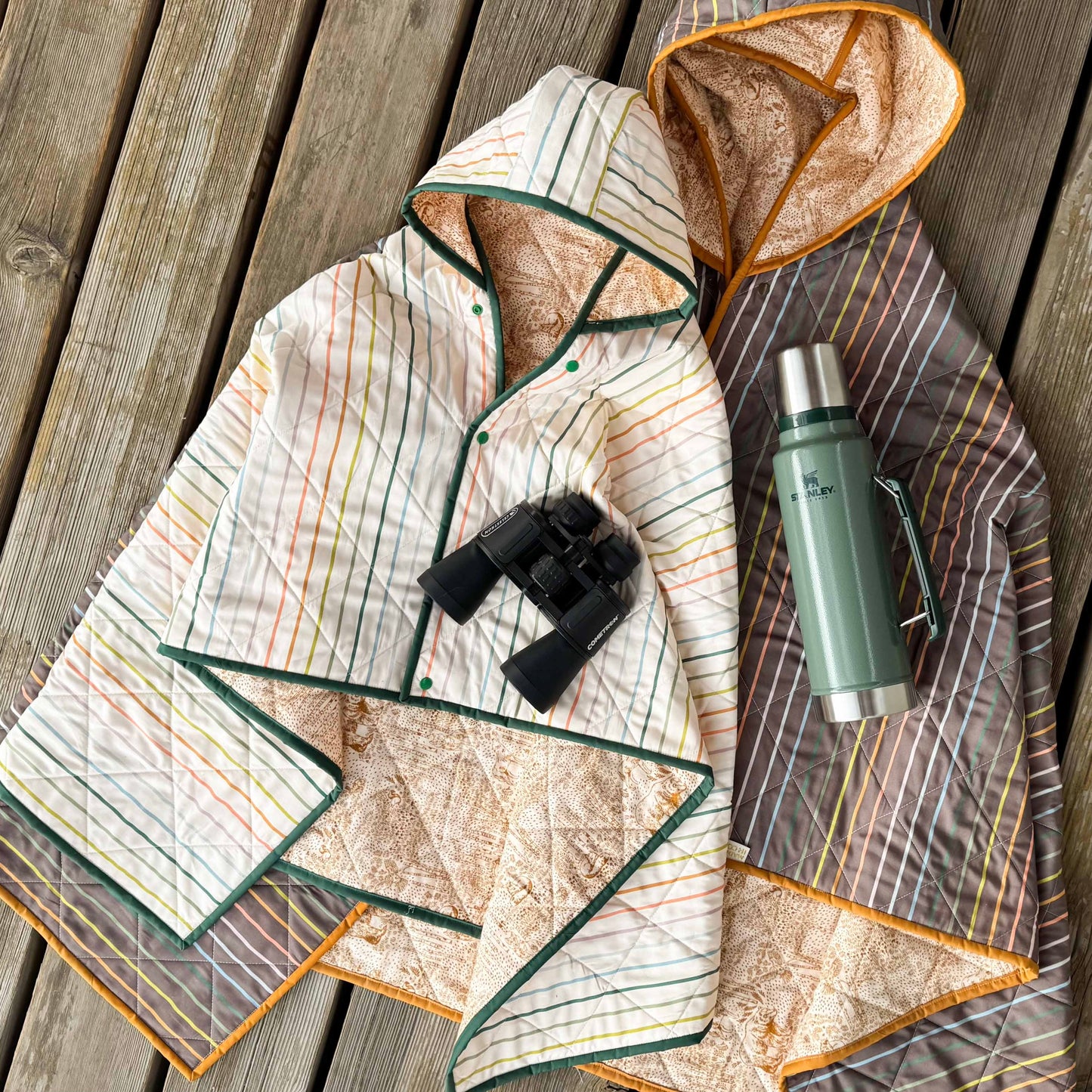 Big Dipper Quilt Cloak | Whole Cloth Quilt Kit