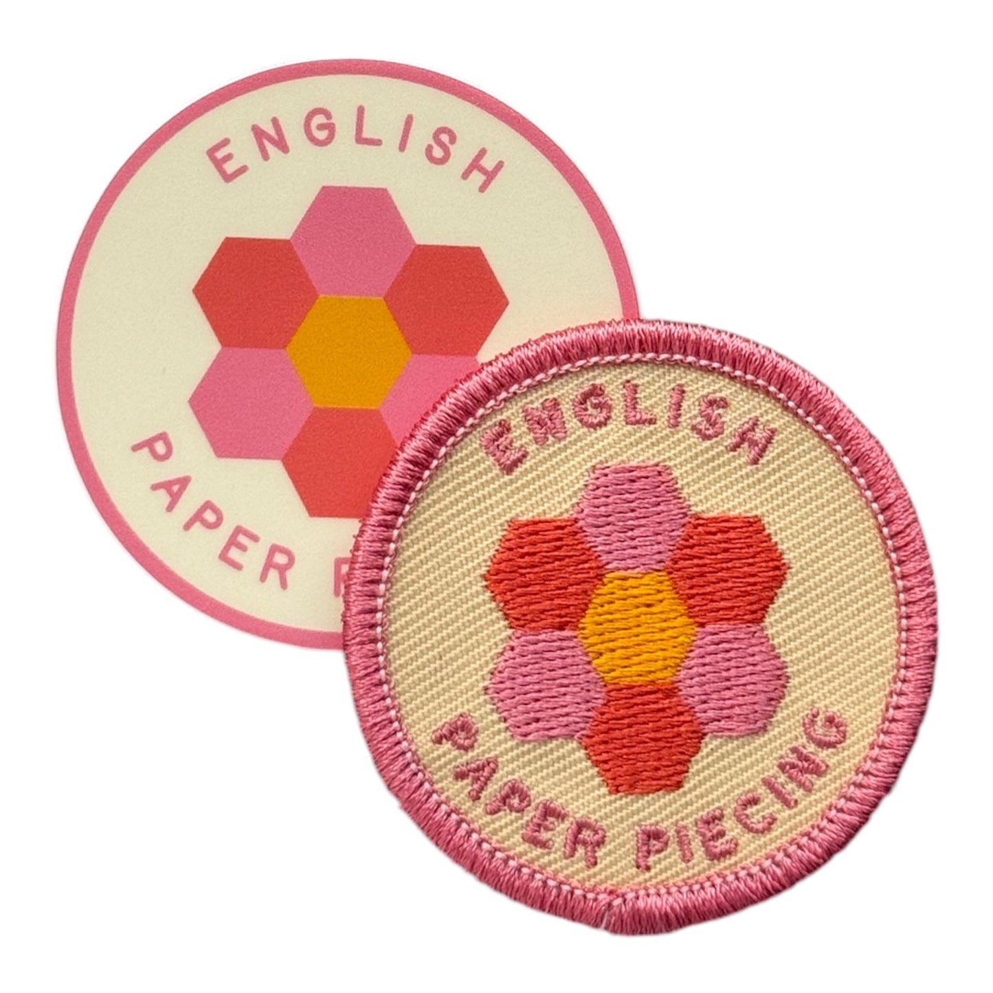 English Paper Piecing Badge