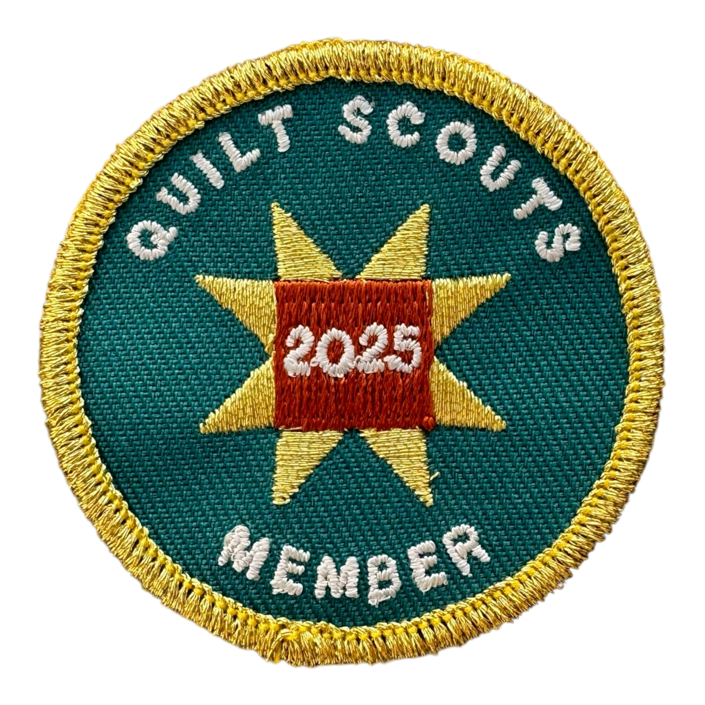Quilt Scouts 2025 Member Badge