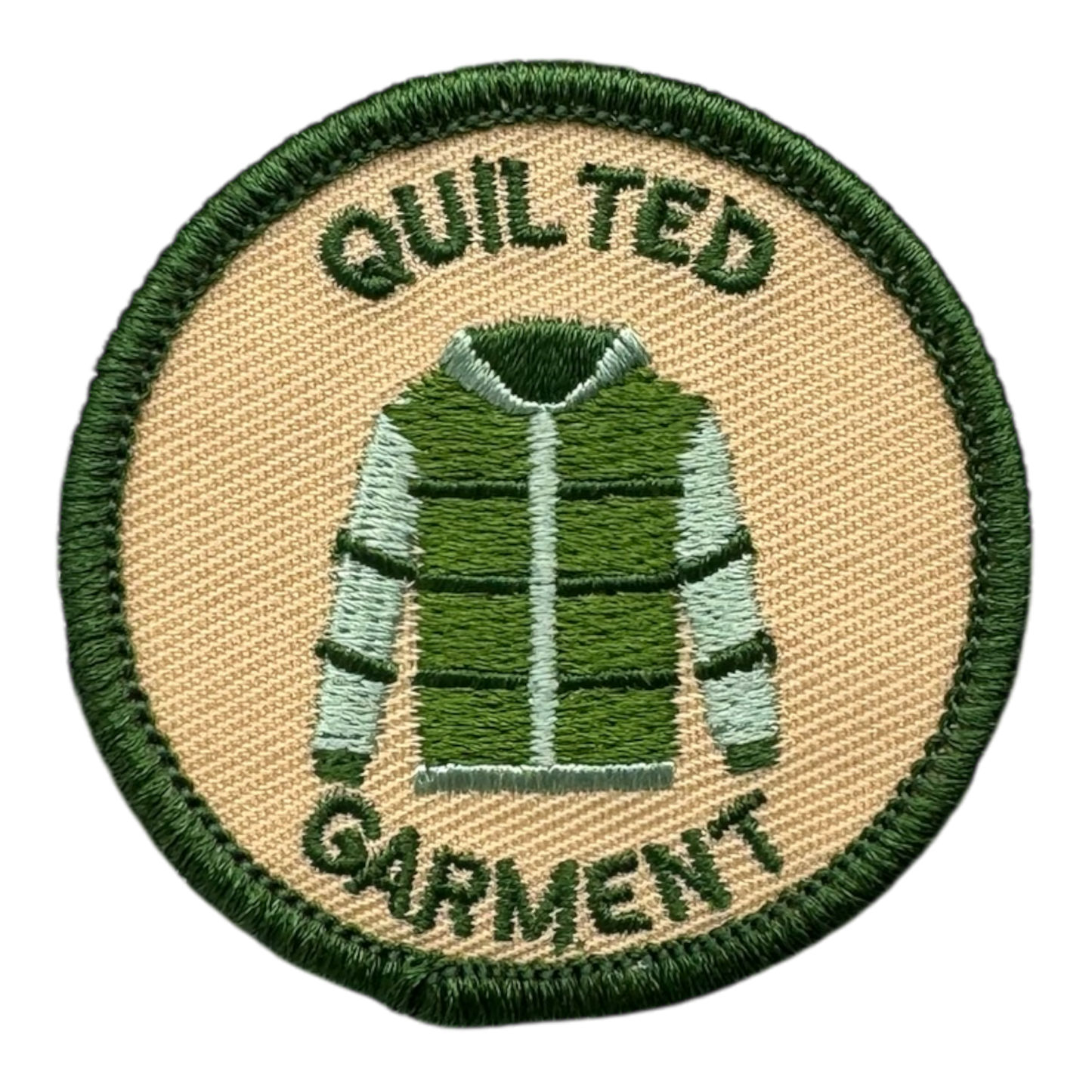 Quilted Garment Badge