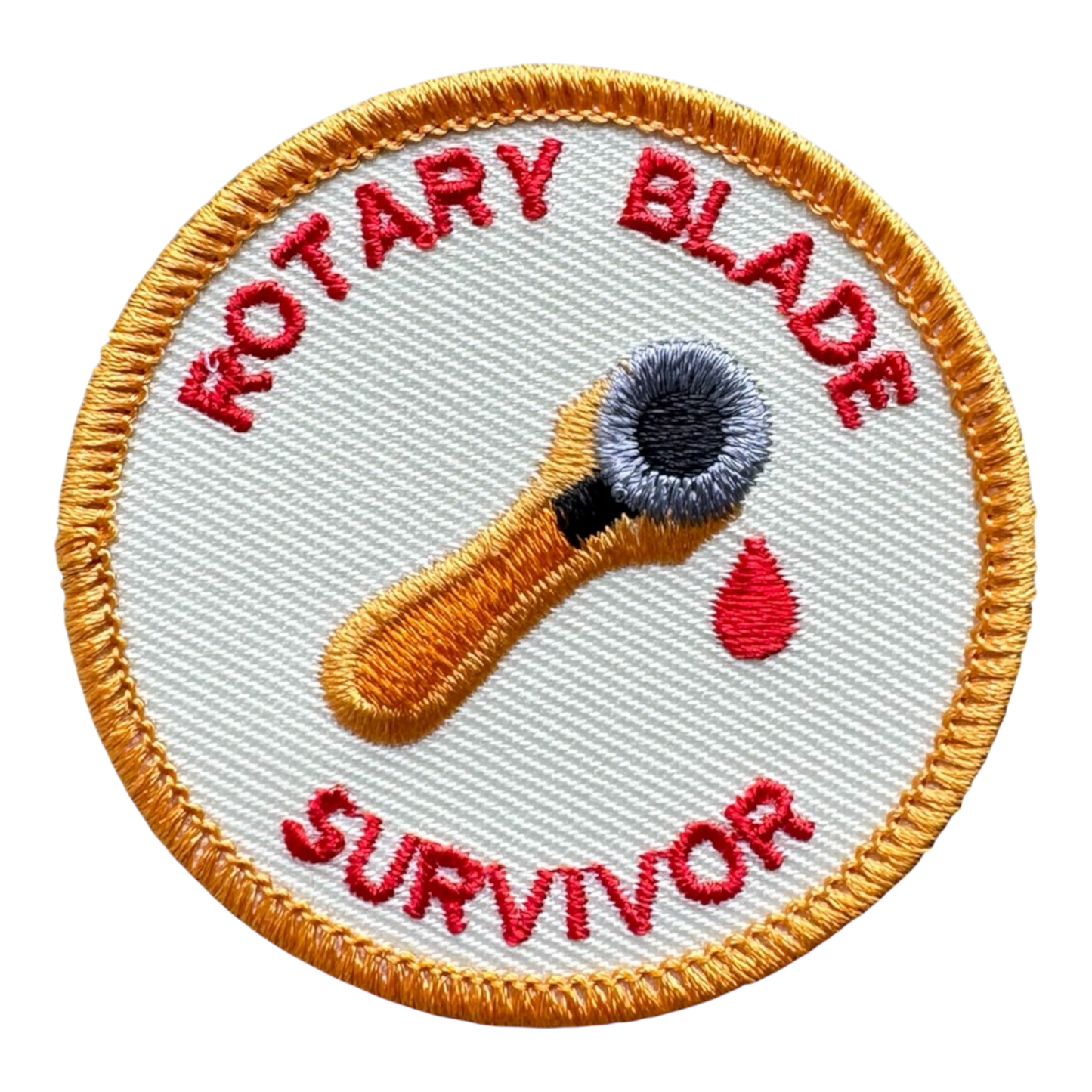 Rotary Blade Survivor Badge