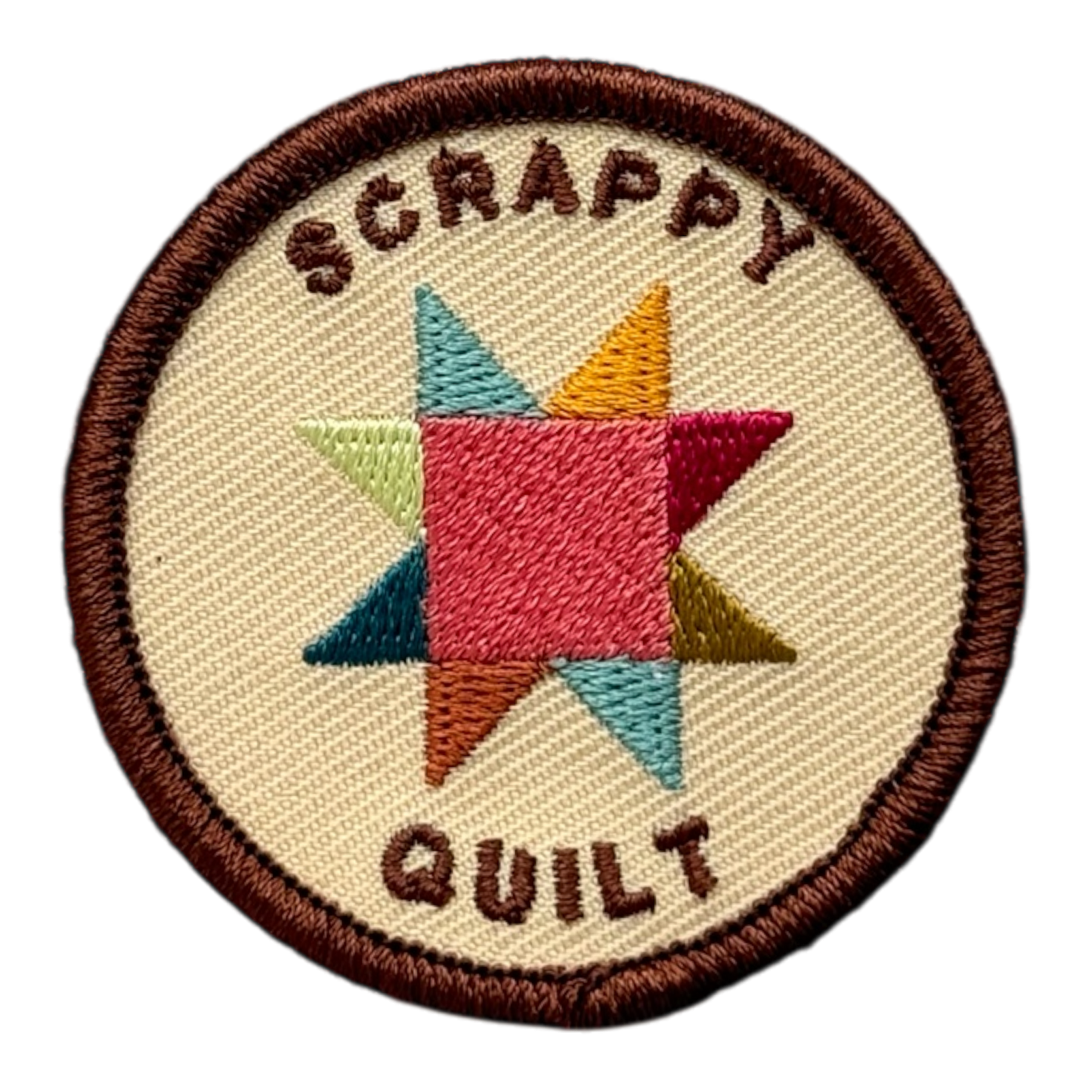 Scrappy Quilt Badge