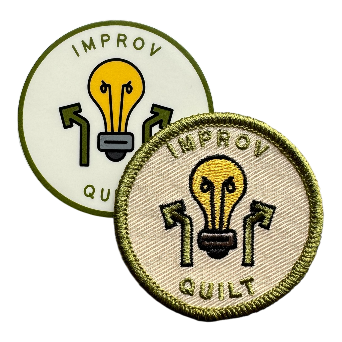 Improv Quilt Badge
