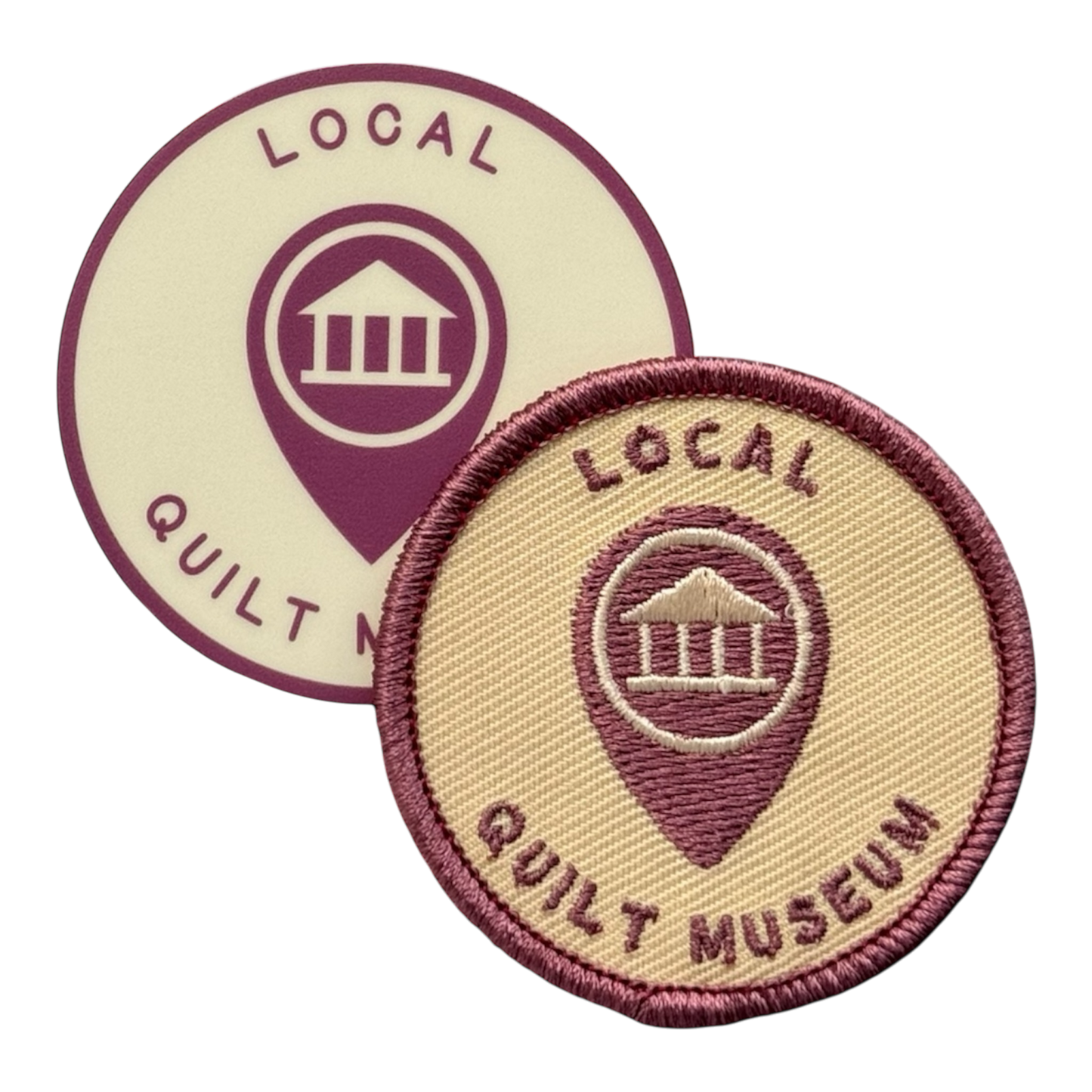 Local Quilt Museum Badge