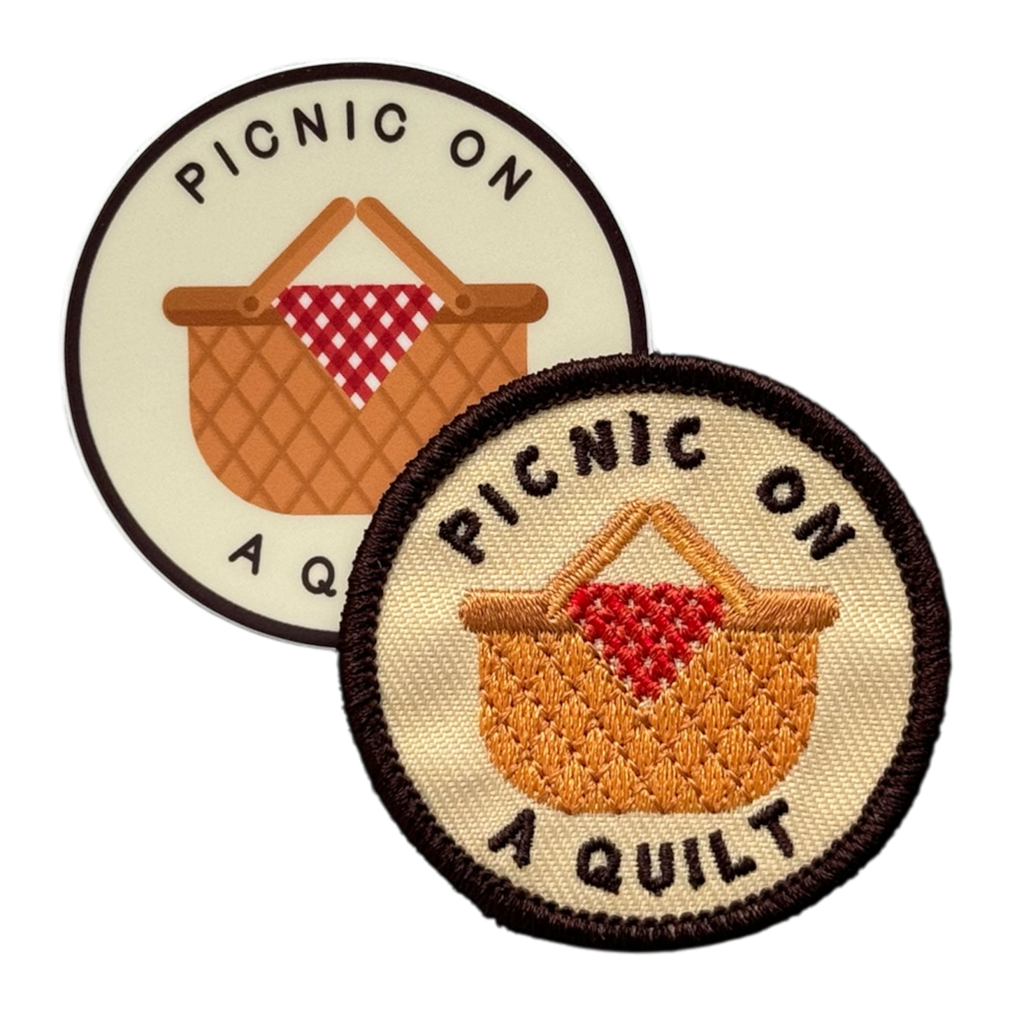 Picnic on a Quilt Badge