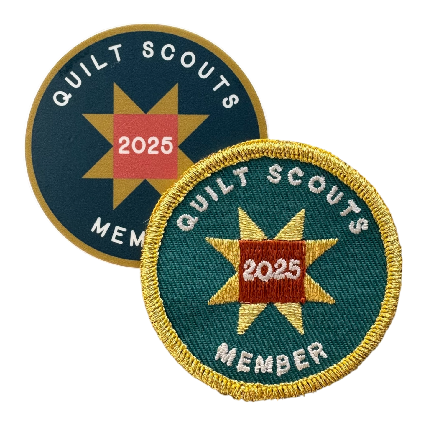 Quilt Scouts 2025 Member Badge