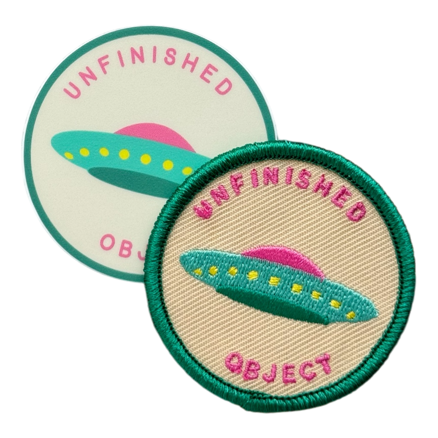 Unfinished Object (UFO) Badge
