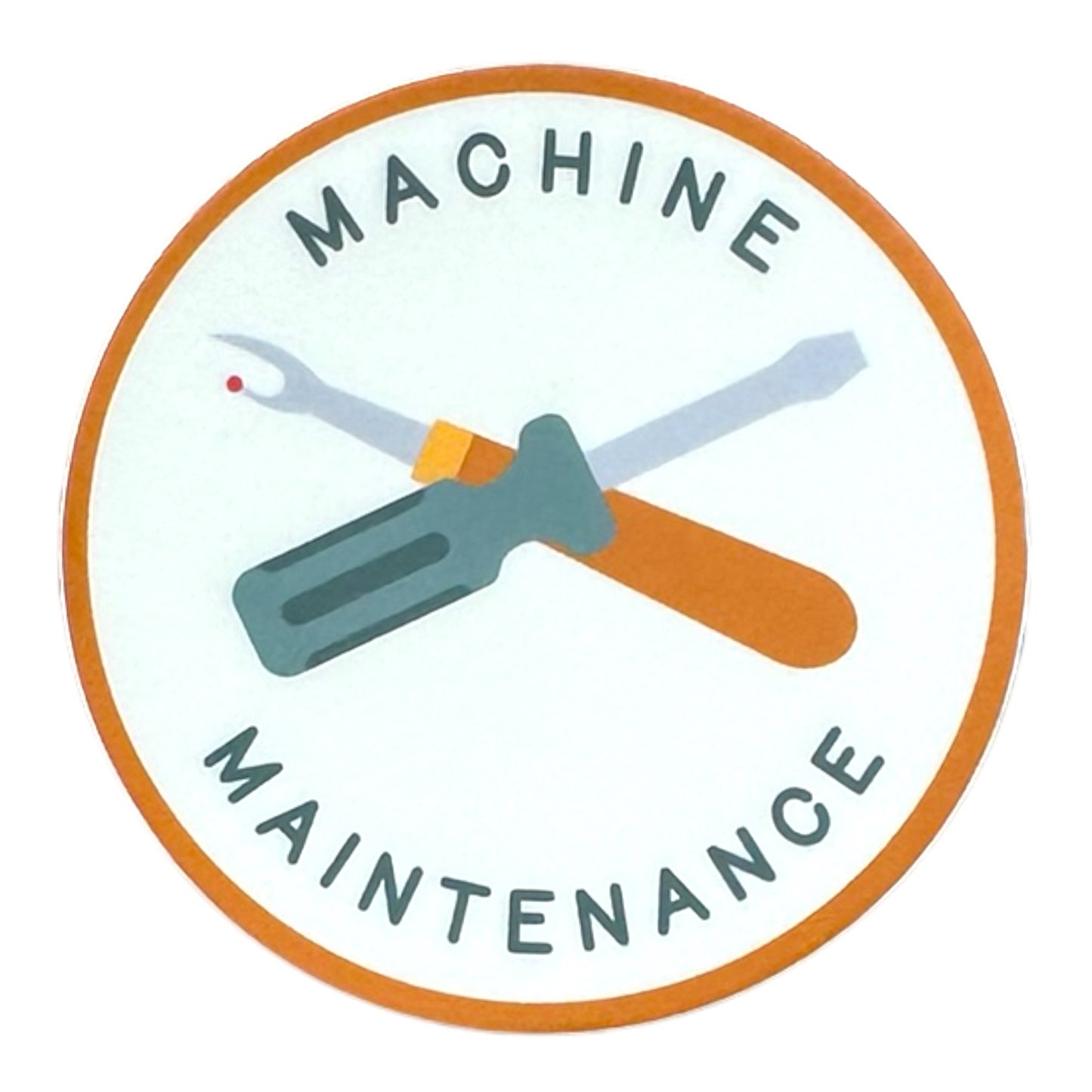 Machine Maintenance Badge