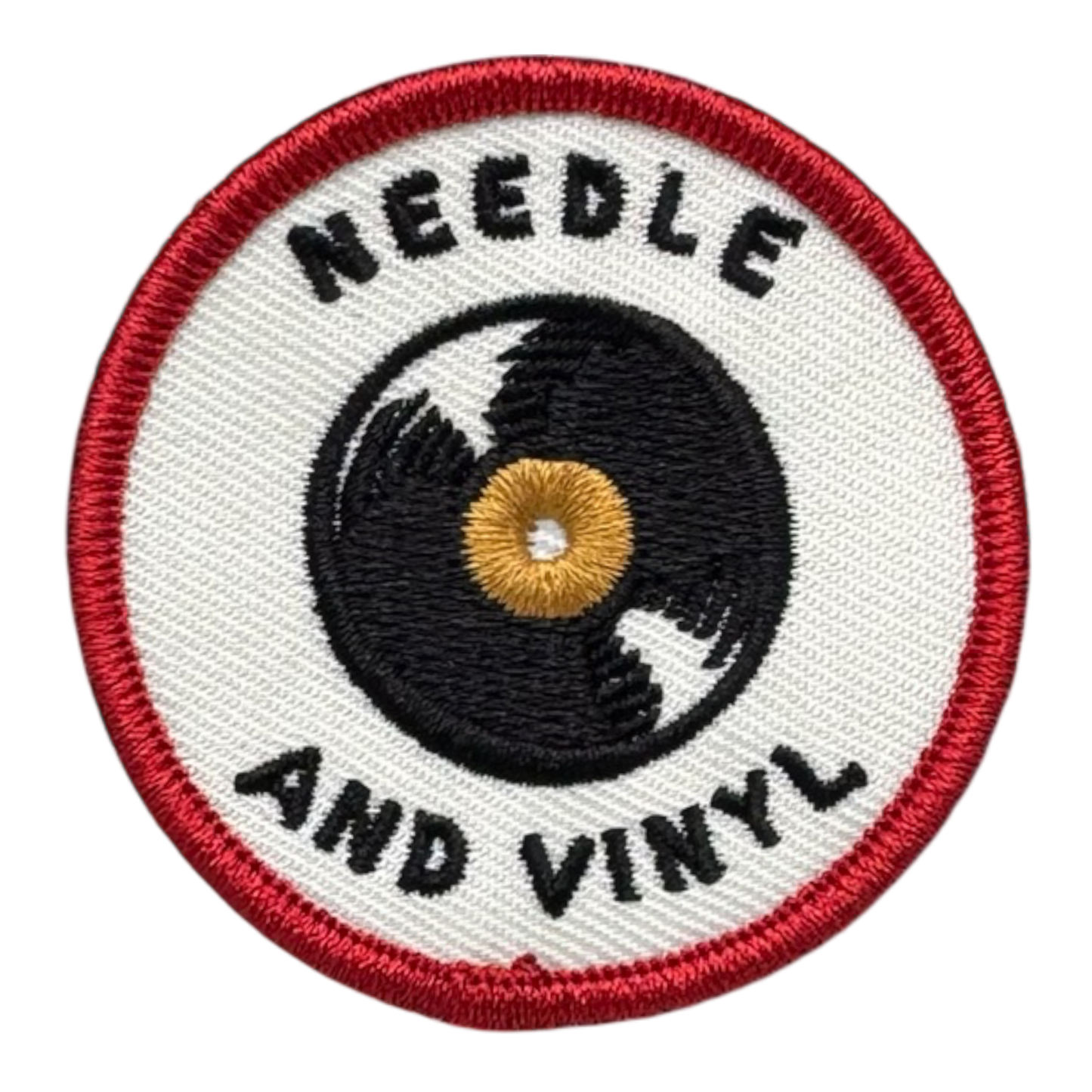 Needle and Vinyl Badge
