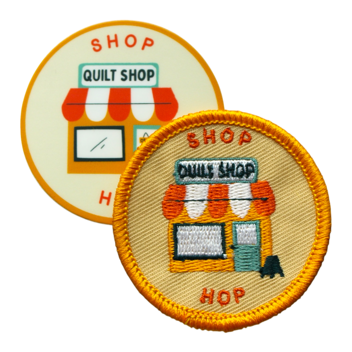 Shop Hop Badge