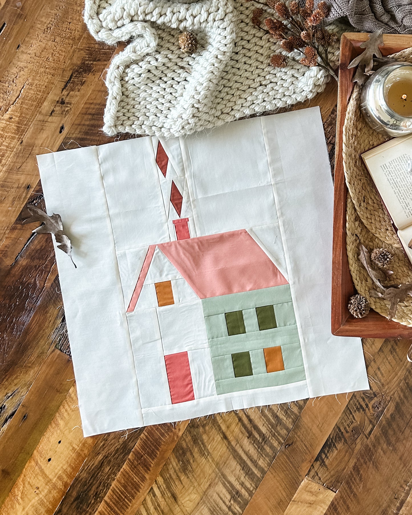 Autumn Outpost Quilt Block Pattern