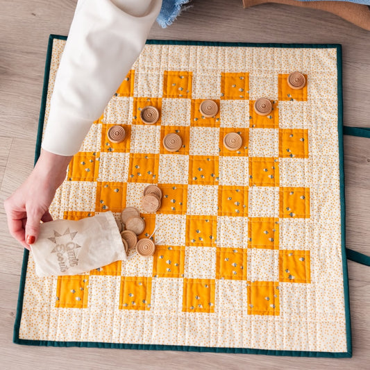Wooden Checkers