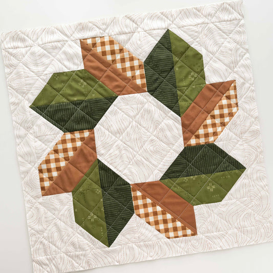 Warm Welcome Quilt Block Pattern