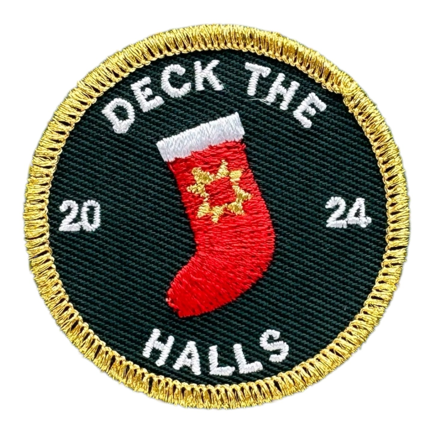 Deck the Halls 2024 Badge