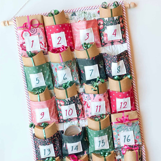 Deck the Halls | Quilted Advent Calendar Pattern