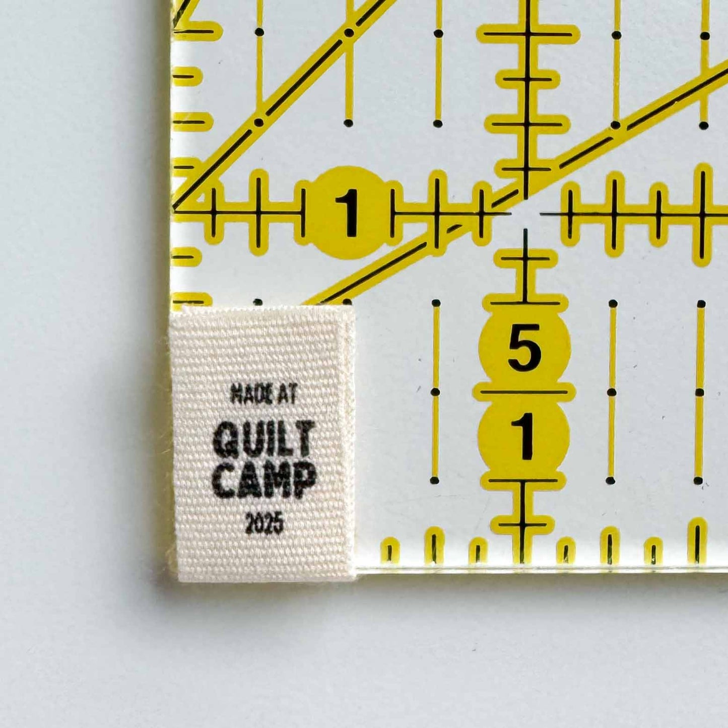"Made at Quilt Camp 2025" MICRO Labels