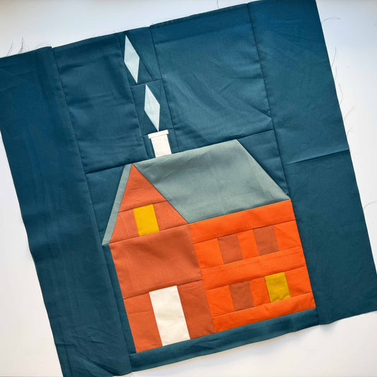 Autumn Outpost Quilt Block Pattern