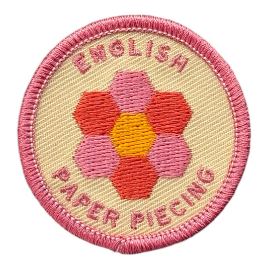 English Paper Piecing Badge