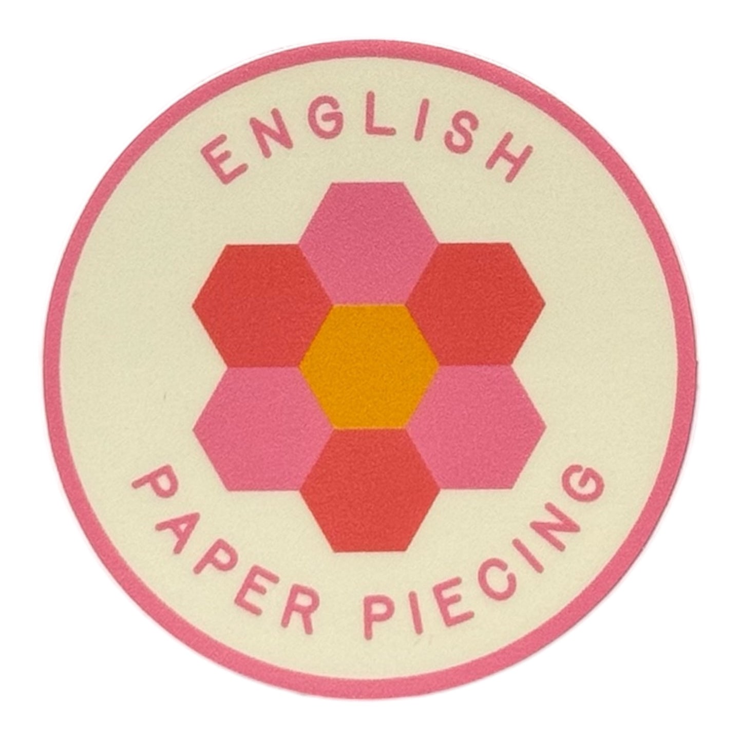English Paper Piecing Badge