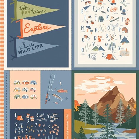 Never Stop Exploring Panel | SHIPPING DECEMBER