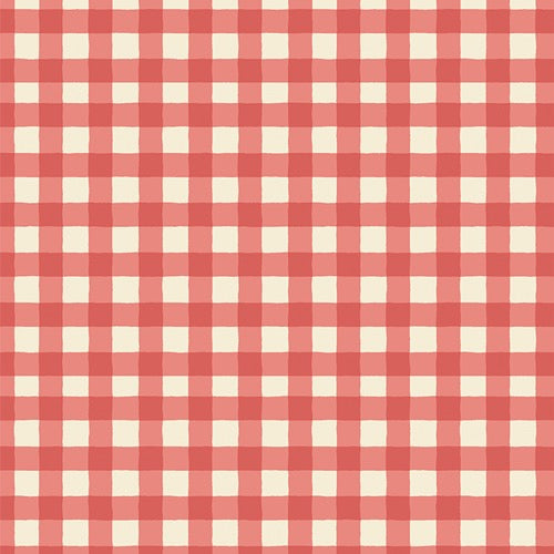 Small Plaid of My Dreams | Coral