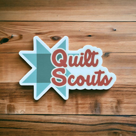 Quilt Scouts Sticker