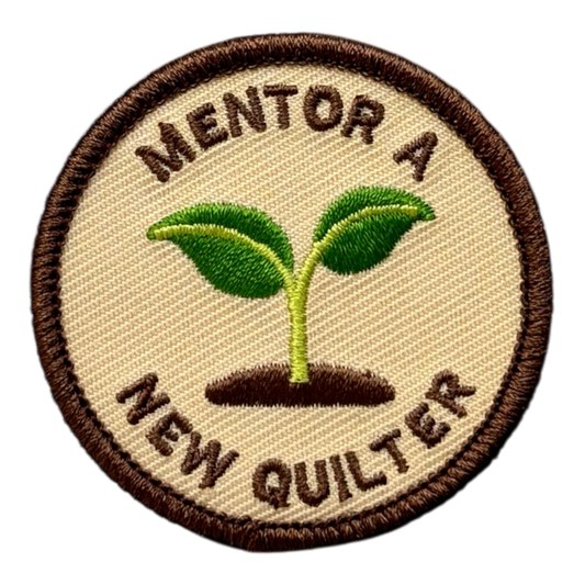 Mentor a New Quilter Badge