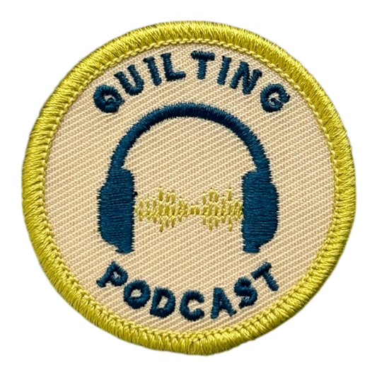 Quilting Podcast Badge