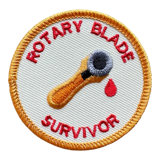 Rotary Blade Survivor Badge
