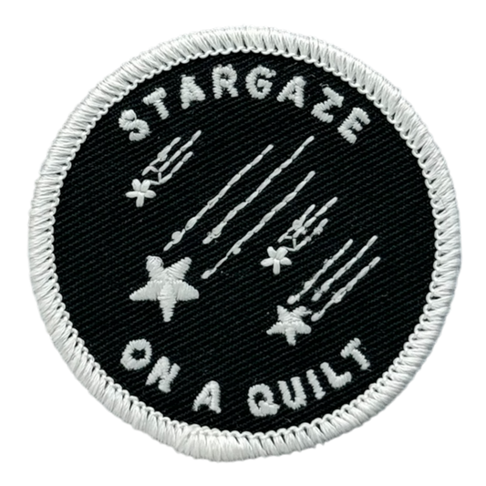 Stargaze on a Quilt Badge