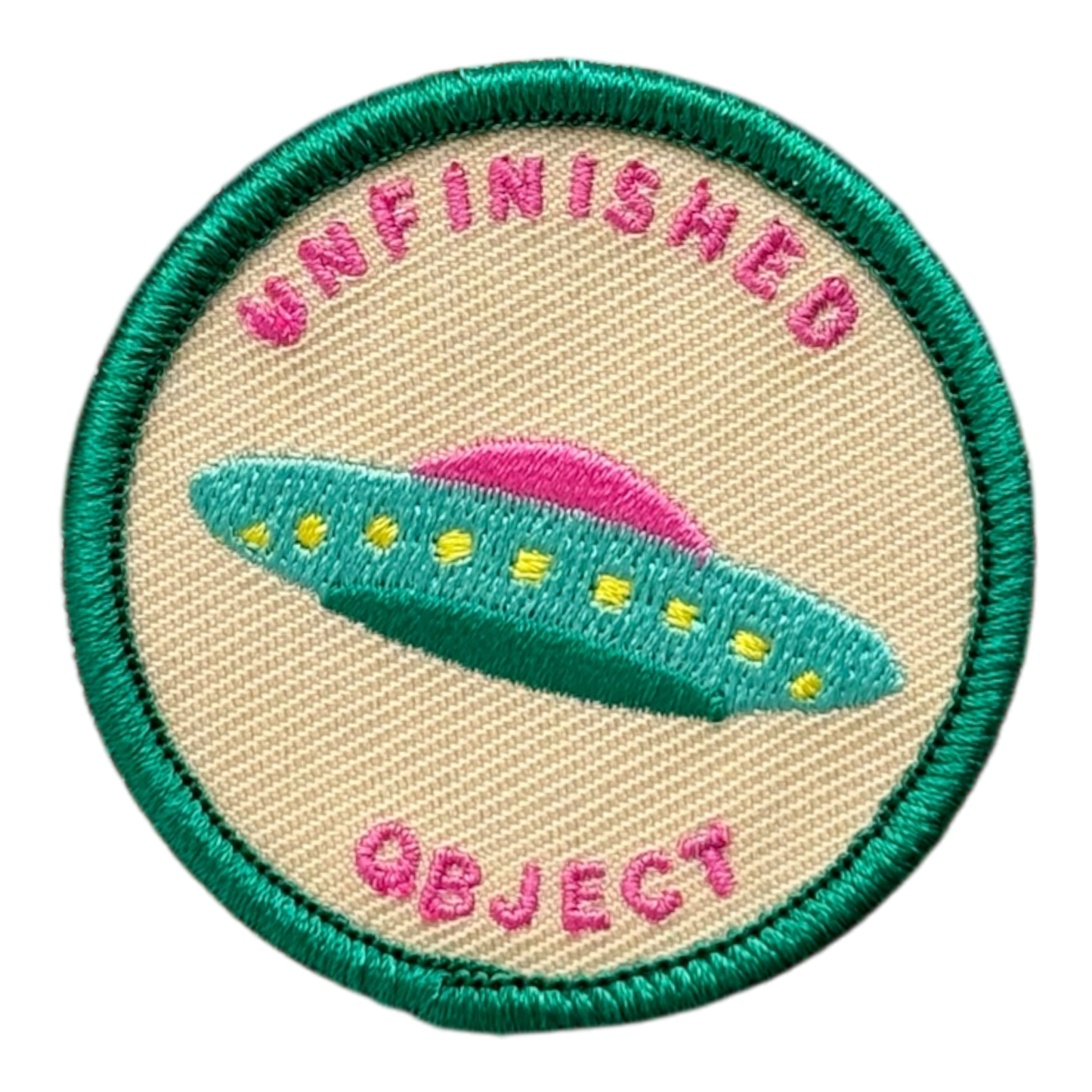 Unfinished Object (UFO) Badge