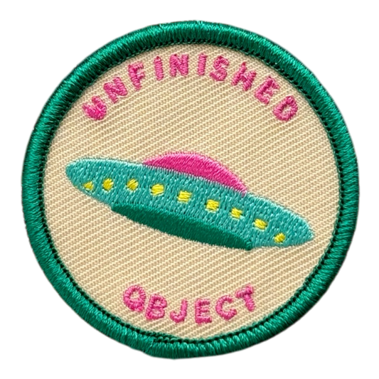 Unfinished Object (UFO) Badge