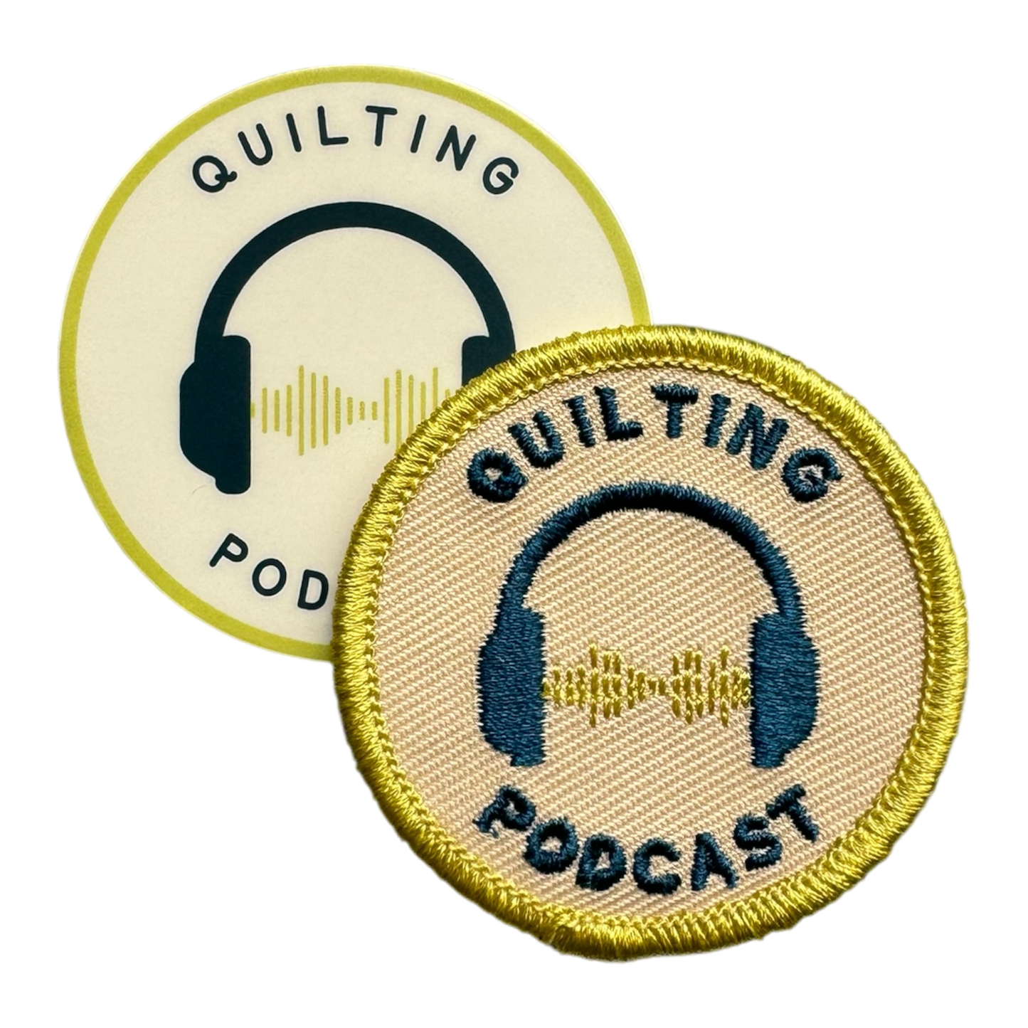 Quilting Podcast Badge