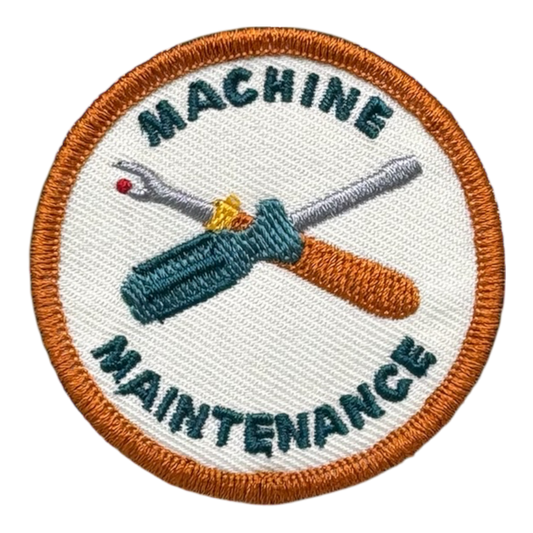 Machine Maintenance Badge