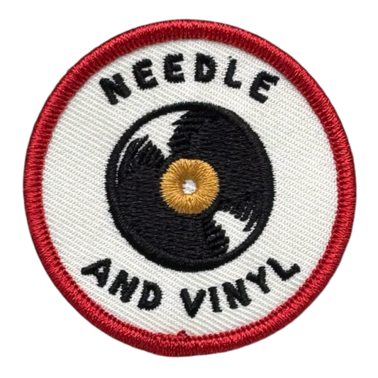 Needle and Vinyl Badge