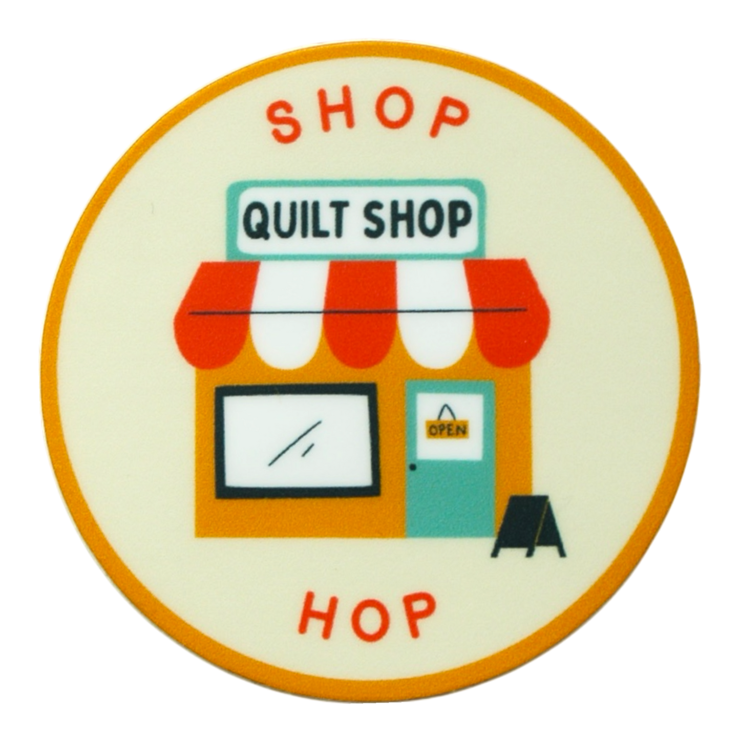Shop Hop Badge